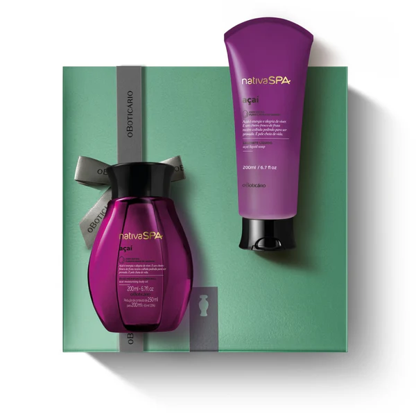 OBoticário | Kit Nativo Día de la Madre Hidratación SPA Açaí