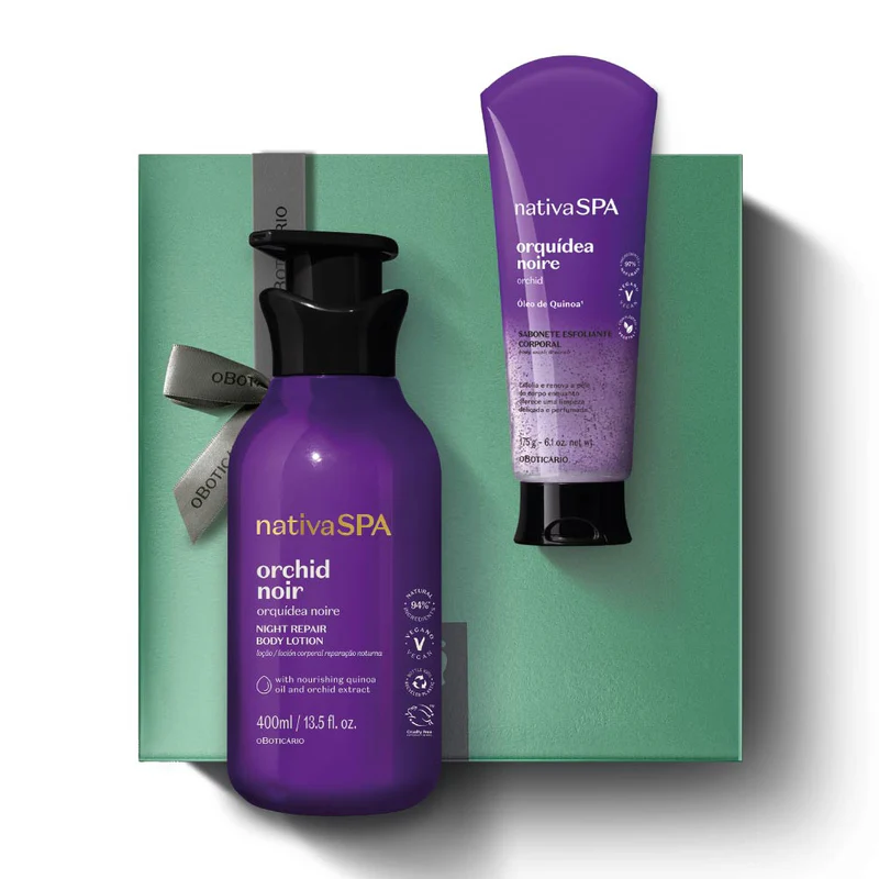 Kit para el Día de la Madre con Loción Orquídea Noire de Nativa SPA