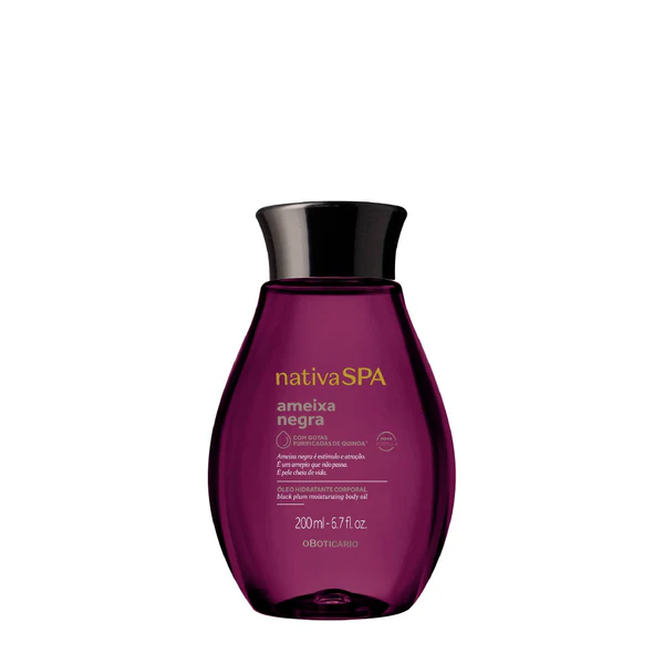 Nativa Spa Aceite Hidratante  Ameixa Negra, 200ml