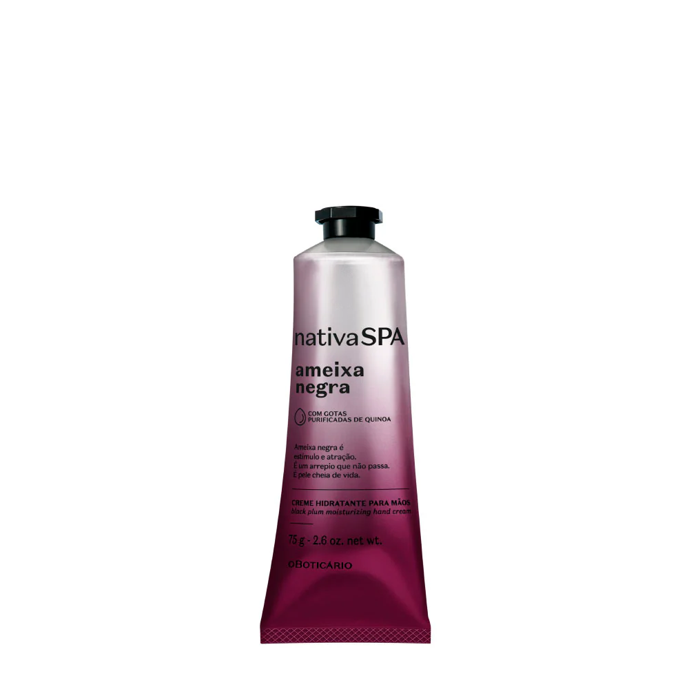 Crema de Manos Ameixa Negra Nativa Spa, 75gr