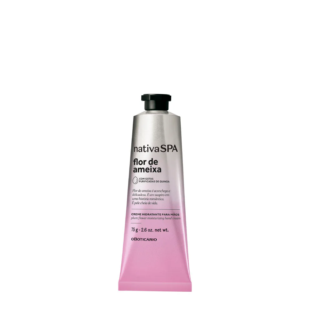 Crema de Manos Nativa Spa Flor de Ameixa, 75g