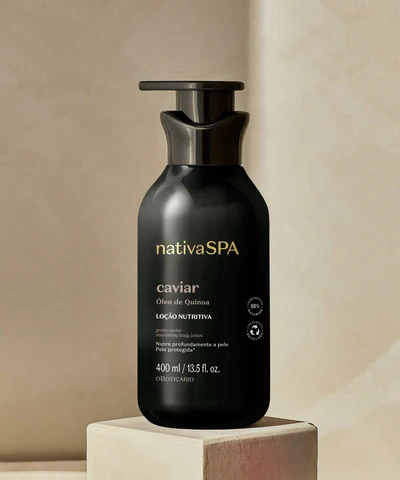 Loción Hidratante Caviar Nativa Spa, 400ml