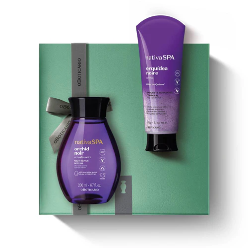 Kit Día de la Madre Exfoliante Nativa SPA Orquídea Noire