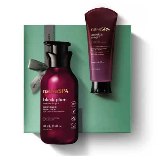 Kit de cuidado de loción de Ameixa Negra Nativa SPA para el Día de la Madre