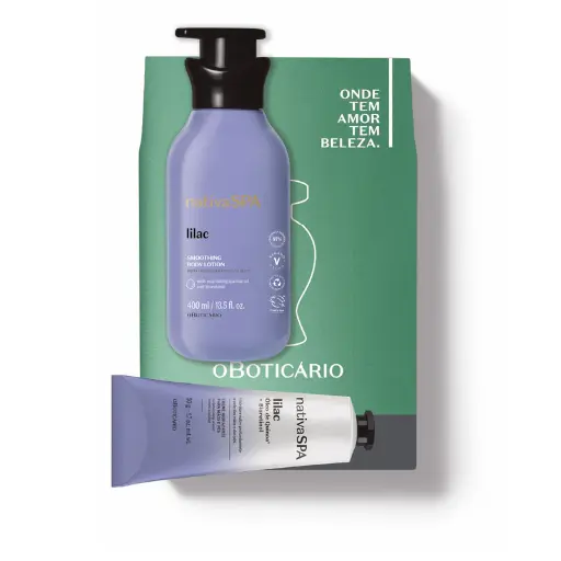 Kit de hidratación para el Día de la Madre Nativa SPA Lilac