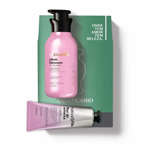 Kit de hidratación para el Día de la Madre con Nativa SPA Flor de Ameixa