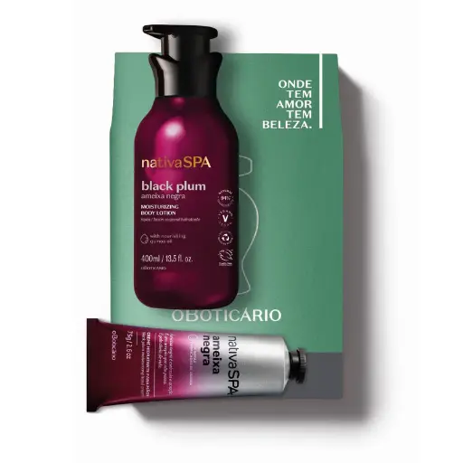 Kit de baño relajante de Nativa SPA Ameixa Negra para el Día de la Madre