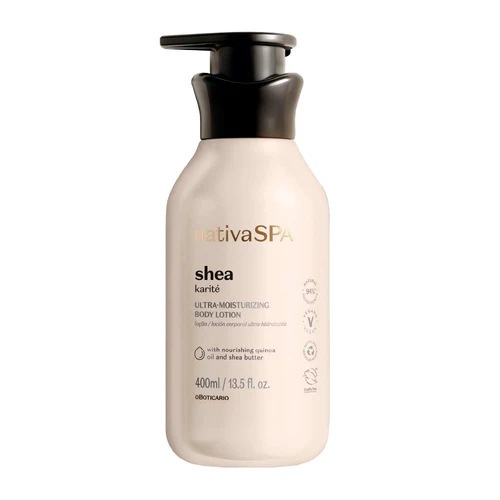 Loción hidratante de karité Nativa Spa, 400ml